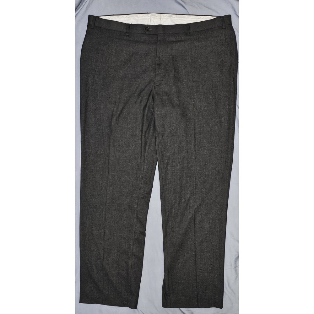Ralph Lauren Pants Mens 42x32 Black Slim Fit Dress Trousers Stretch Formal